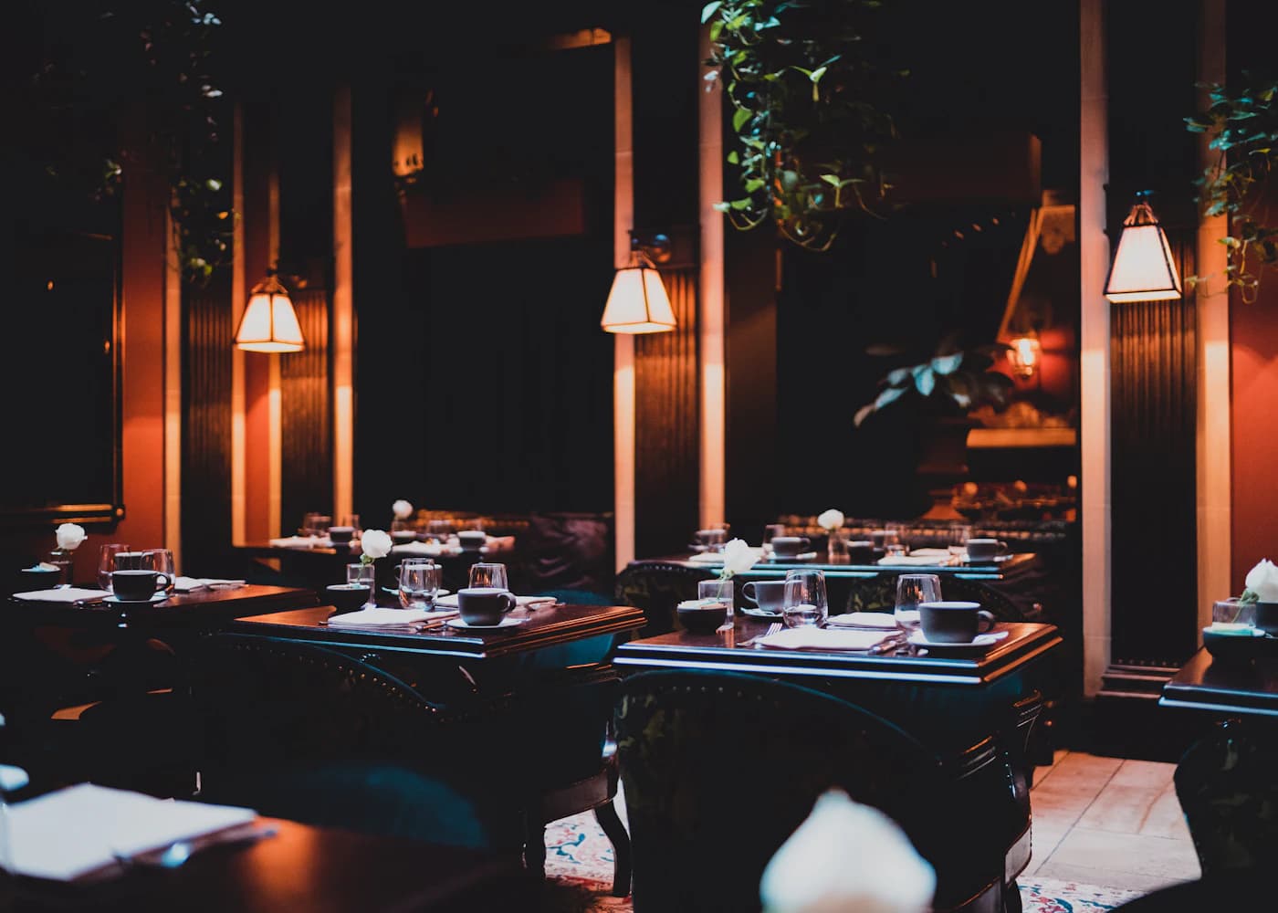 Sala de un restaurante